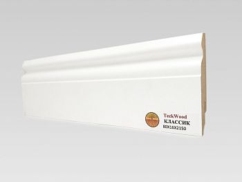 Плинтус TeckWood Матовый Плинтус TeckWood классик 80х16