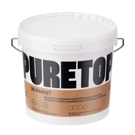 Клей для паркета Puretop 2K-Parket полиуретановый 