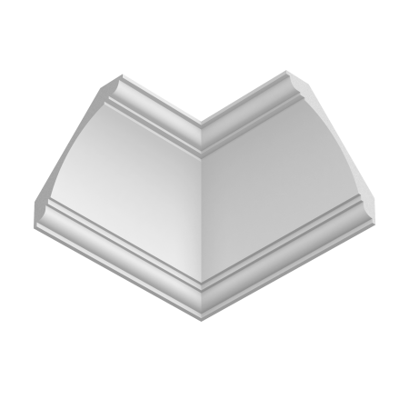 Карнизы Ultrawood потолочный CR 003 (2000 х 140 х 140)