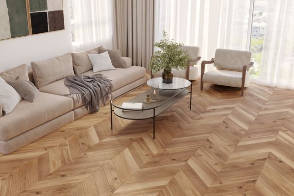 Инженерная доска Legend Французская Елочка Дуб Safari / Сафари