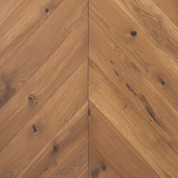 Инженерная доска Tarwood Французская Ёлочка Дуб Миндаль  45°