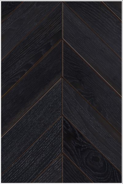 Массивная доска французская ёлка  Дуб Антрацит Antracite