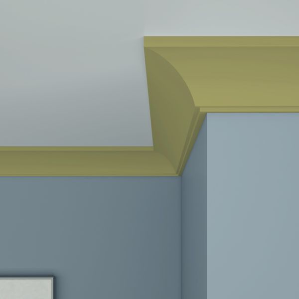 Карнизы Ultrawood потолочный CR 017 (2440 х 42 х 44,3)