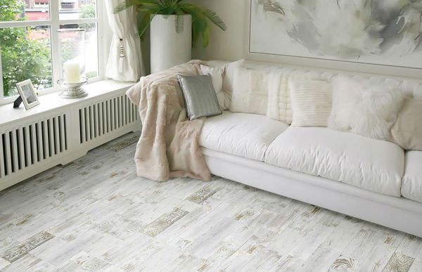 Пробковые полы Corkstyle Loft Bone 1235×305×10