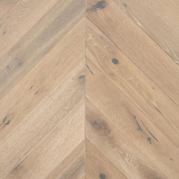 Инженерная доска Tarwood Французская Ёлочка Дуб Дымчатый 45°