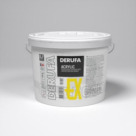 Краска Derufa Expo Белая глубокоматовая для потолка