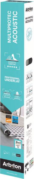 Подложка Под LVT и SPC покрытие Multiprotec Acoustic 2мм