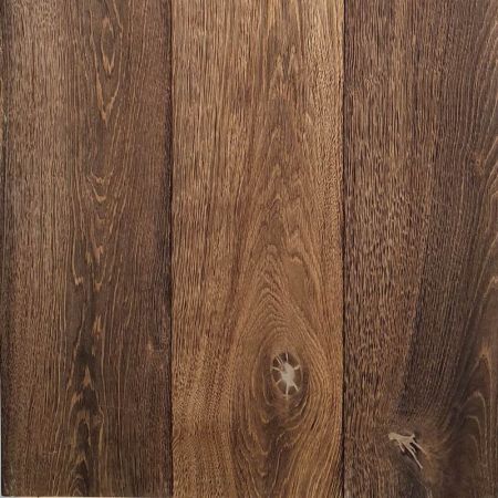 Инженерная доска Hajnowka Дуб LESANKA Обжиг, искусственное состаривание