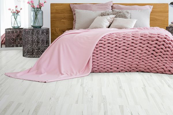 Пробковые полы Corkstyle Wood Esche weiss 10x305x915мм