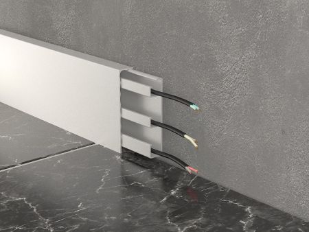 Плинтус Fezard кабельный ALP-G80