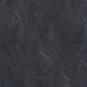 Кварцвиниловый SPC ламинат Vinilam Ceramo Stone Неаполитанский Черный 91910 940×470×8