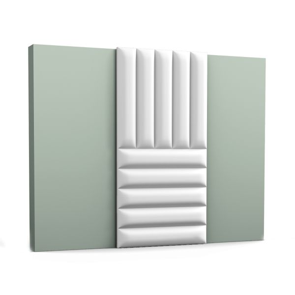 Стеновая панель под покраску Orac Decor W218 Quilt 2000×250×23