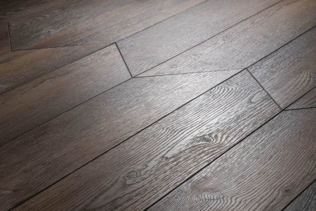 Кварц виниловое покрытие Aquafloor Parquet Chevron Glue AF2557PGCh