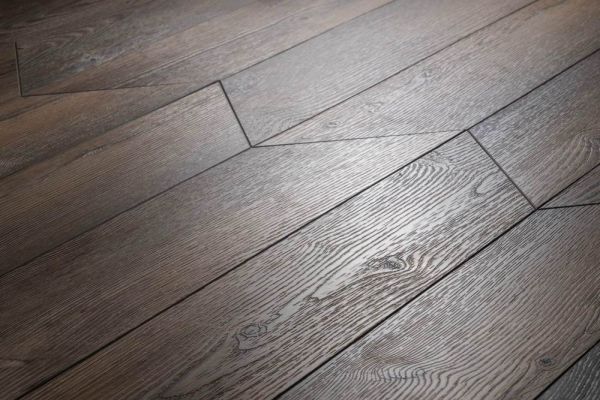 Кварц виниловое покрытие Aquafloor Parquet Chevron Glue AF2557PGCh