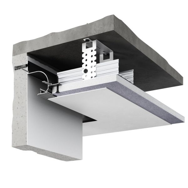 Потолочный профиль D006 черный