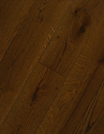 Инженерная доска Hajnowka Дуб Dunkelbraun R рустик масло-воск