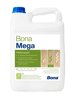 Паркетная химия Bona Лак Bona Mega One  5 л