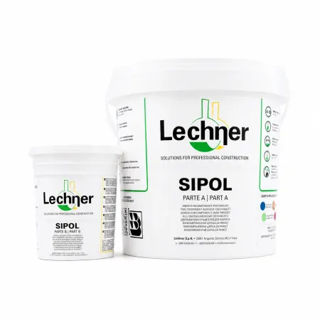 Lechner Двухкомпонентный эпоксидно-полиуретановый клей Sipol 10кг