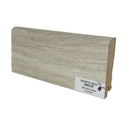 Плинтус DeARTIO B302-07 дуб светло-серый Deartio Best