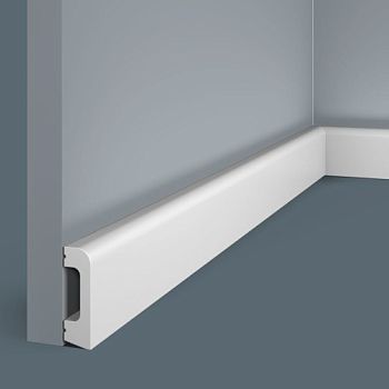Плинтус под покраску Cosca Decor Экополимер PX013 2000×50×15