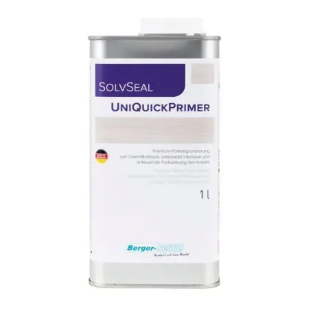 Грунтовка для паркета Berger-Seidle SolvSeal UniQuickPrimer спиртовая 1 л