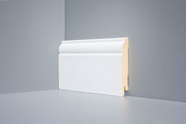 Плинтус DeARTIO Ламинированный 104-100 Белый 100х16