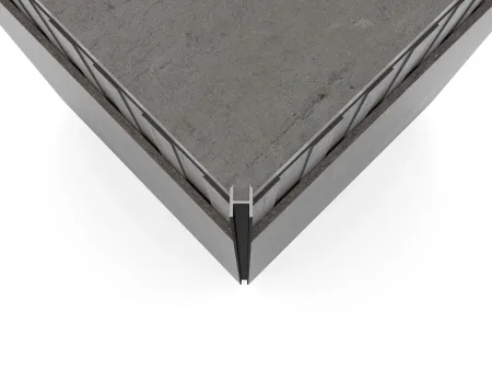 Laconistiq теневая рейка Dual под панели 8,6*12*3000мм