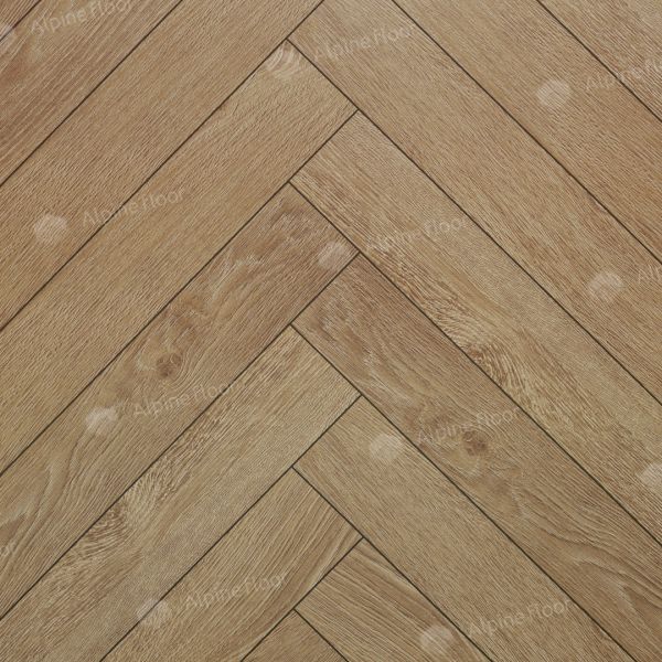 Ламинат Alpine Floor Herringbone 12мм Дуб Тироль LF105−07 600×100×12мм