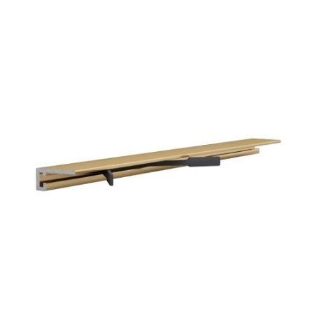 Микроплинтус алюминиевый Laconistiq Micro 19 ARM Золото 19-14-245 2450×19×5,5
