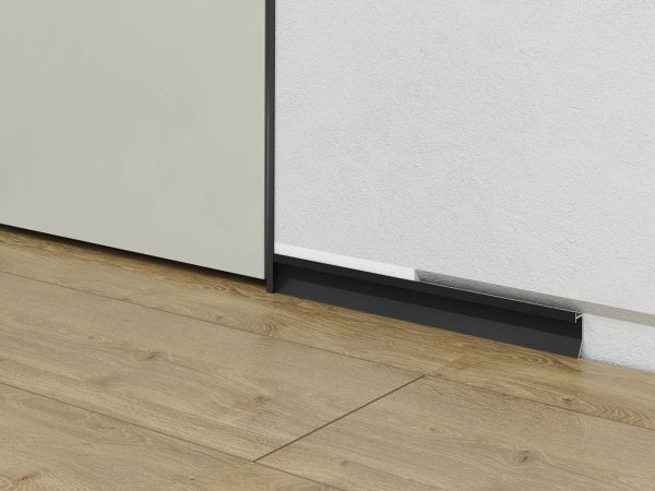 Плинтус Laconistiq Теневой плинтус NOVEL Regular черный муар 13x38x3000