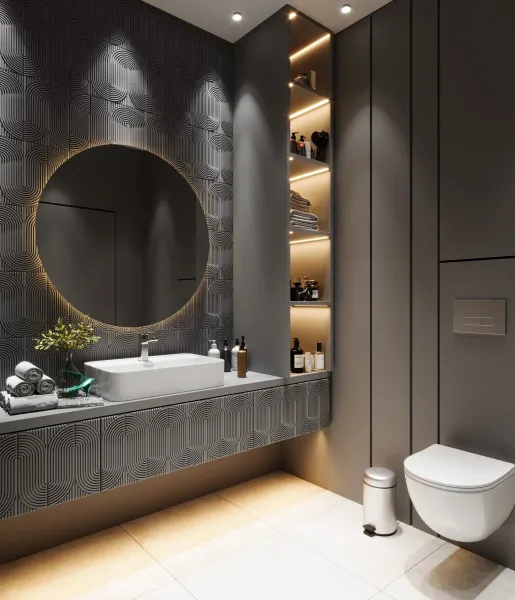 Композитная стековая панель Decoplume WAVE 4