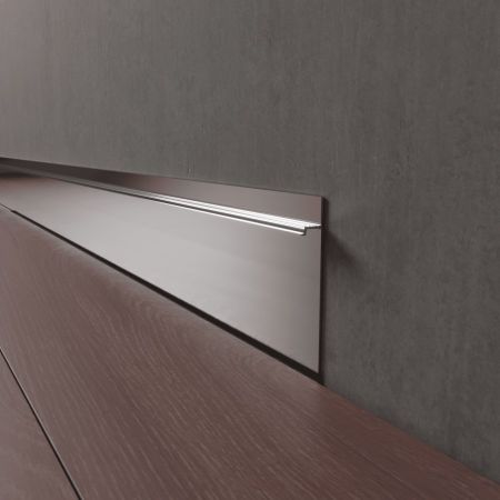 Скрытый профиль Invisible 80мм без покрытия 14.5х80х2800мм