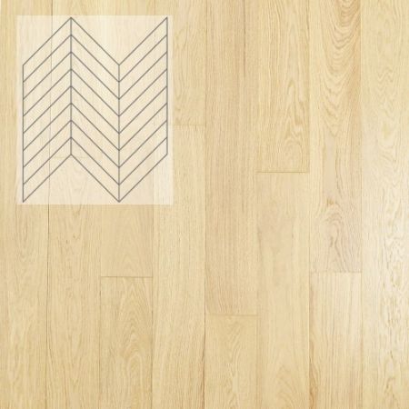 Инженерная доска Lab Arte Chevron Pro Дуб Солома натур французская елка 490×110×14