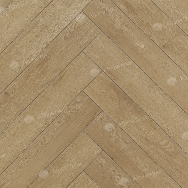 Ламинат Alpine Floor Herringbone 12мм Дуб Молизе LF105−08 600×100×12мм