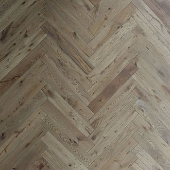 Инженерная доска Polarwood Herringbone Дуб Baltic венгерская елка 600×100×14