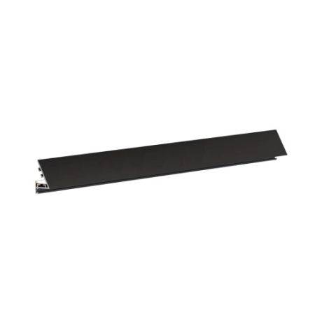 Микроплинтус алюминиевый с подсветкой Laconistiq Light Черный 2450×25×16