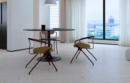 Кварц виниловое покрытие Stone Floor MSPC Елочка Дуб Нордфилд DCF1-1 MР