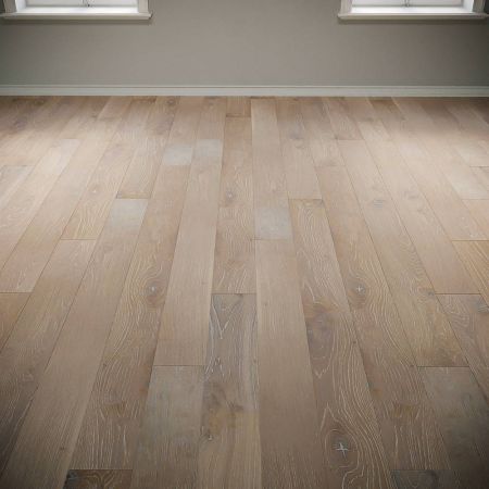 Инженерная доска Legend Дуб Old England под лаком брашированный