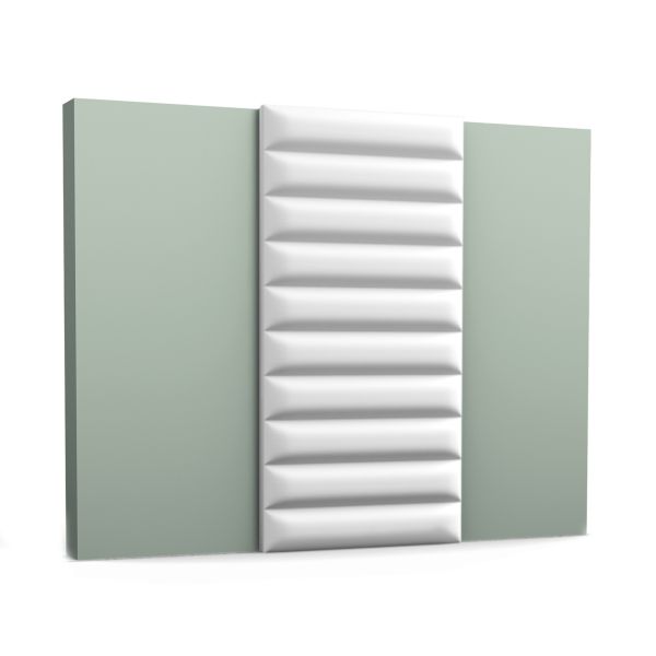 Стеновая панель под покраску Orac Decor W217 Pillow 2000×250×23