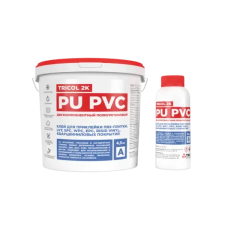 Tricol Клей для ПВХ, SPC и кварцвиниловых покрытий 5кг