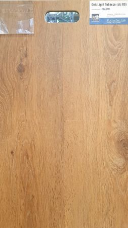 Кварц виниловое покрытие Floor Factor SPC Classic Oak Light Tobacco art.09