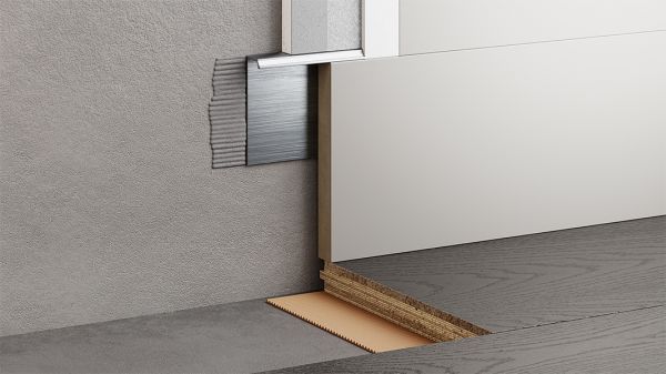 Скрытый плинтус мини 50 мм