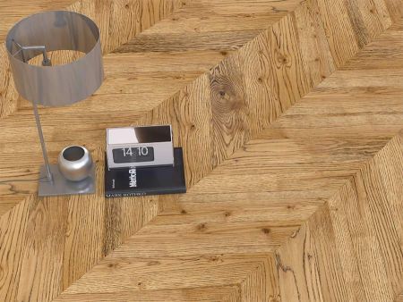 Инженерная доска Gran Parte Французская Ёлочка Дуб ТАБАКО / TABACCO НАТУР-КЛАССИК