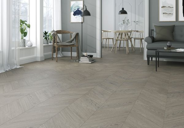 Инженерная доска Gran Parte Французская Ёлочка Дуб Дольче/ Дольче НАТУР-КЛАССИК