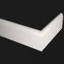 Плинтус Evrowood МДФ Белый PN 080 2000×95×16