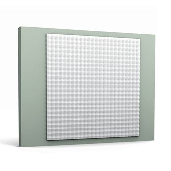 Стеновая панель под покраску Orac Decor W117 Slope 1000×1000×23