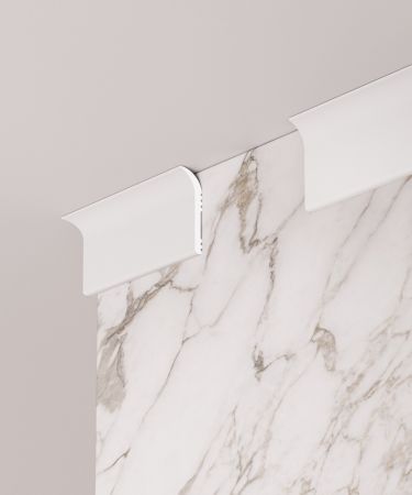 Плинтус Cosca Decor Экополимер PL001, 2000x40x12мм