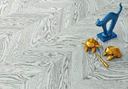 Инженерная доска Gran Parte Французская Ёлочка Дуб МИЛАН / MILAN Элит