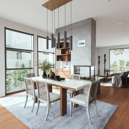 Кварц виниловое покрытие CM Floor ScandiWood 18 Дуб Корица 1220x180x5мм