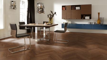Паркетная доска Scheucher BILAFLOR паркет Орех  WALNUT NaturBLACK  500x70x11мм